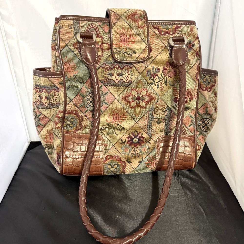 Coldwater Creek tapestry bag.